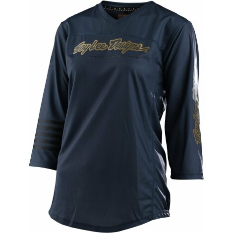 Troy Lee Design Mischief Women's 3/4 Sleeve Jersey - 2020 - Charcoal / Medium