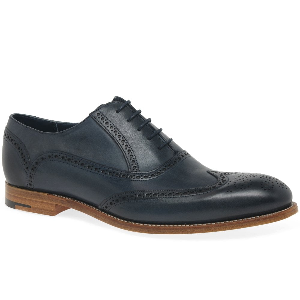 Men's Valiant Mens Formal Brogues - Black - Size: 8.5