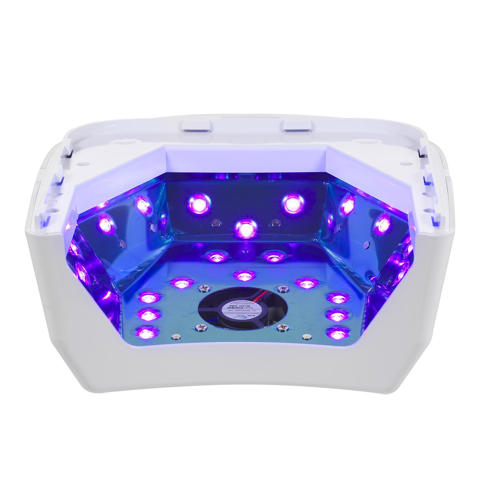 Automobile And Motorcycle Supplies 72w Cordless Fan Nail Lamp Uv Led Lamp Nail Dryer For Manicure 3 Timers Nails Curing Lamp Smart Us Plug