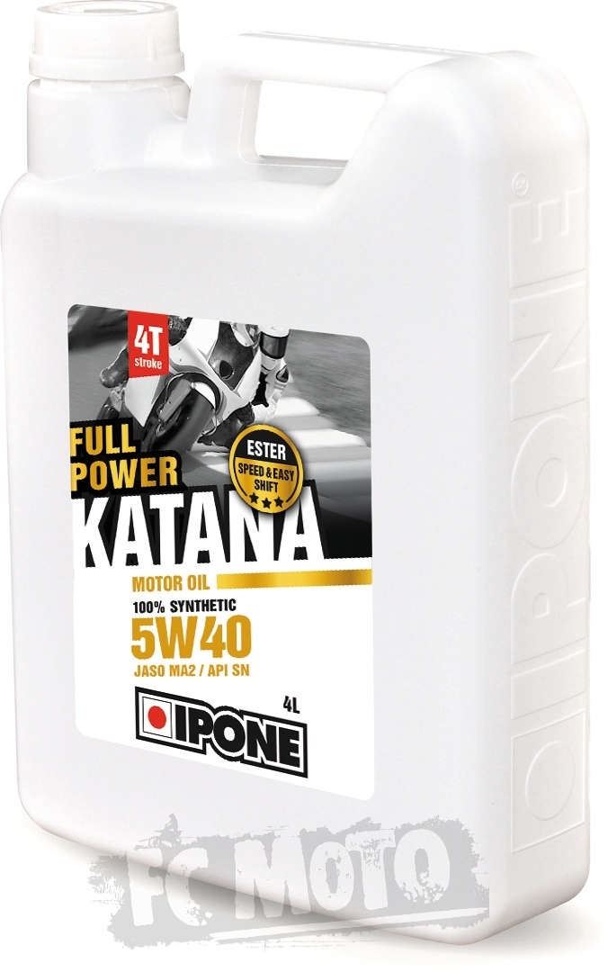IPONE Full Power Katana 5W-40 Motor Oil 4 Litres