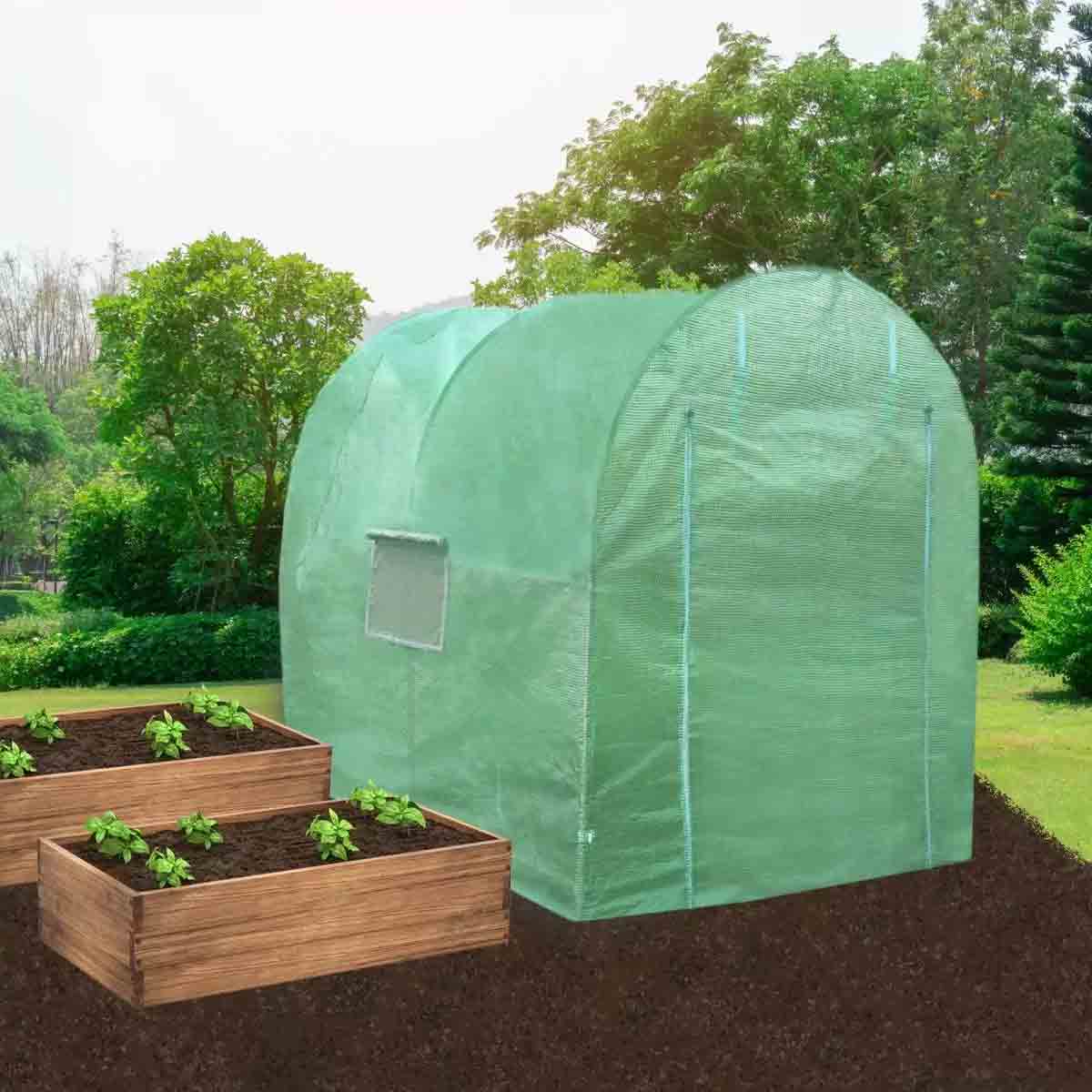 MonsterShop Polytunnel 19Mm 3M X 2M With Racking