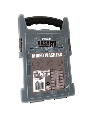 Easyfix Bzp Mixed Washers Kit Pk 1000