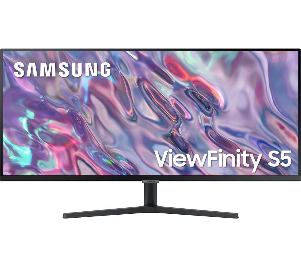 Samsung 34" Viewfinity S50c Wqhd Monitor In Black (ls34c500gauxxu)
