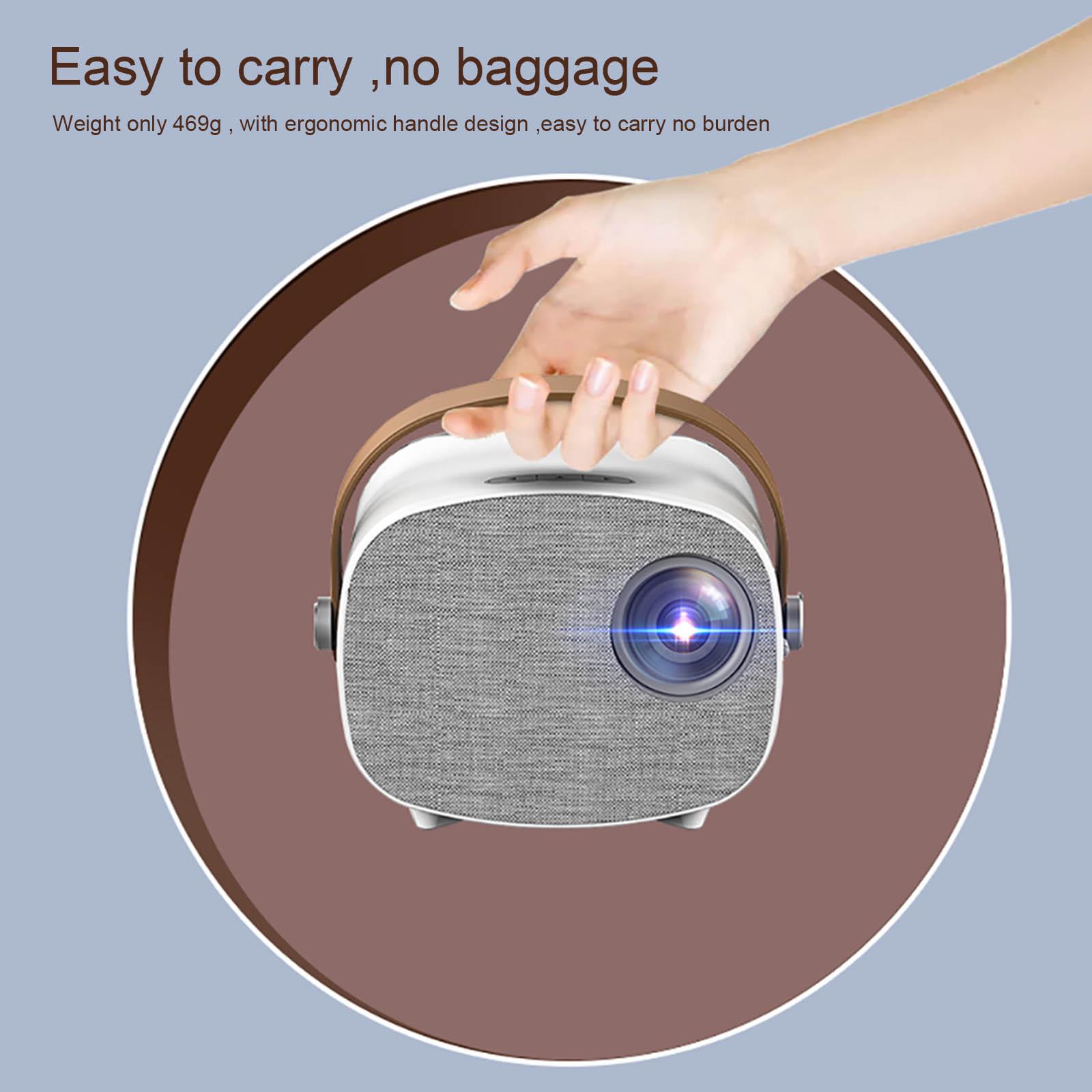 HONOR ELECTRONICS YG230 Mini Portable Projector Full HD 1080P Video Beamer Home Theater Multiscreen Media Player US Plug