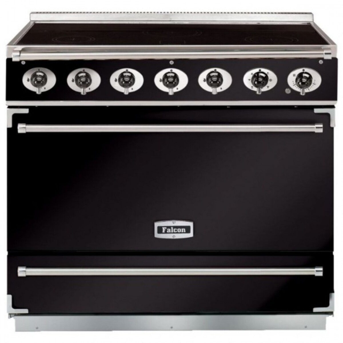 Falcon F900SEIBL/C-EU S 90cm Induction Range Cooker - Black/Chrome
