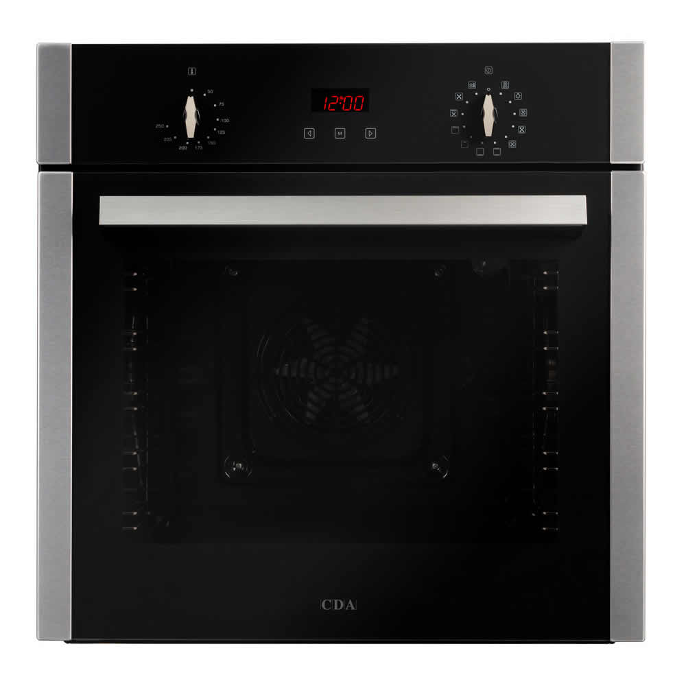 CDA SC300SS Built In Electric Single Oven - Stainless Steel - A Rated
