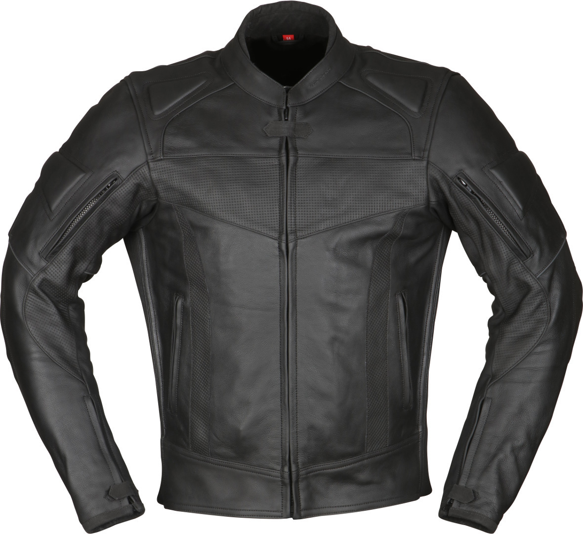  Hawking II Motorrad Lederjacke, schwarz, Größe 48