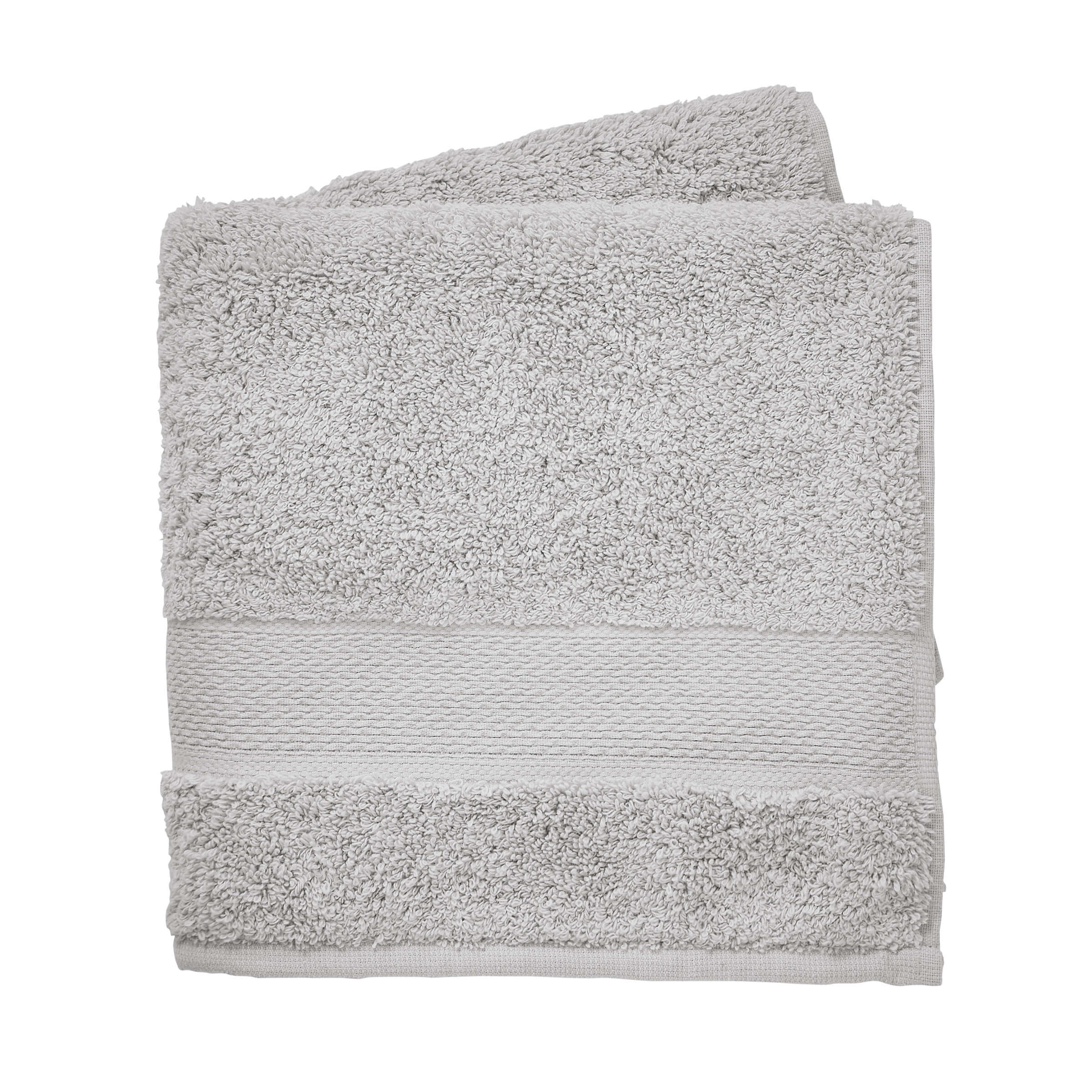 Murmur Cove Supersoft Face Towel, Cloud Grey