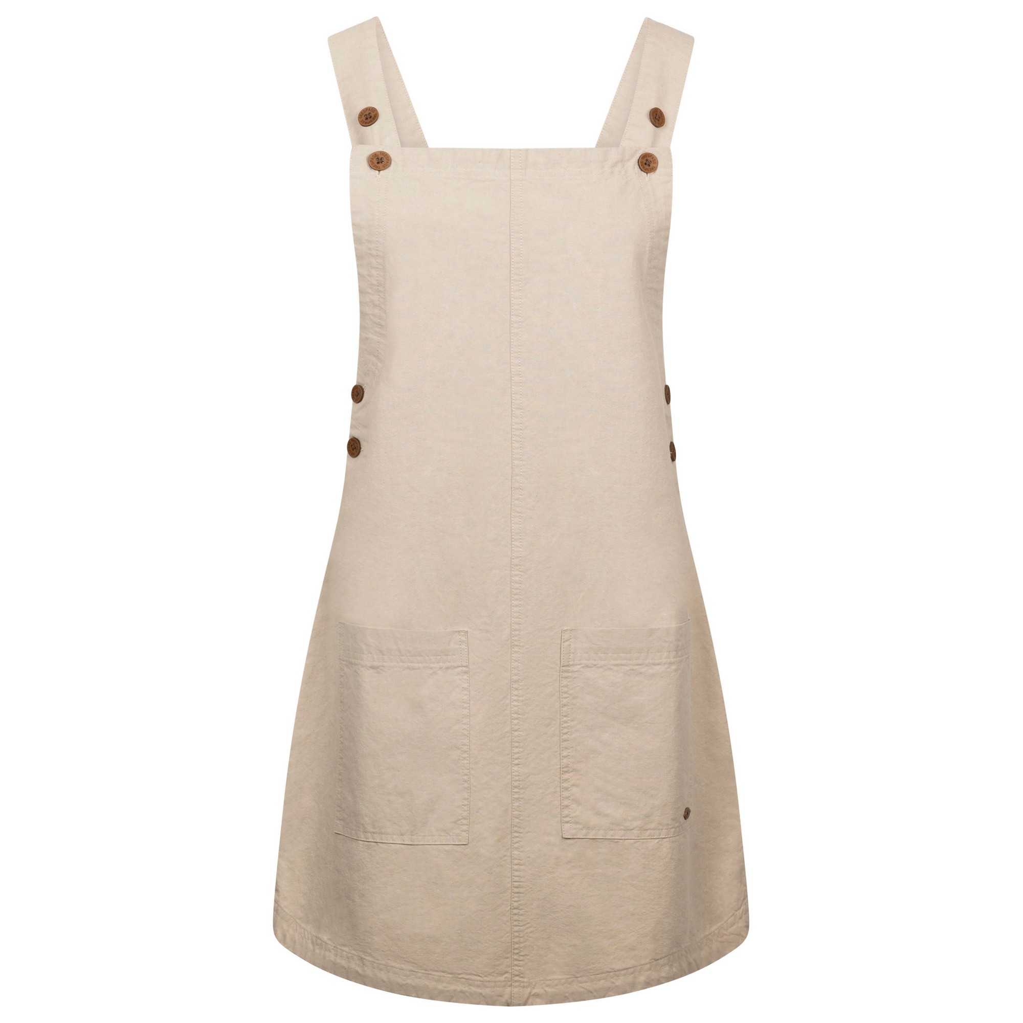 Women's Trespass Womens/Ladies Twirl Casual Dress - Tan - Size: 6