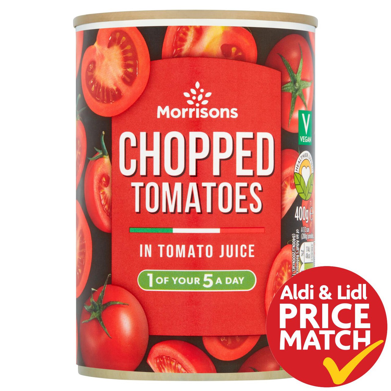 Morrisons Italian Chopped Tomatoes (400g)
