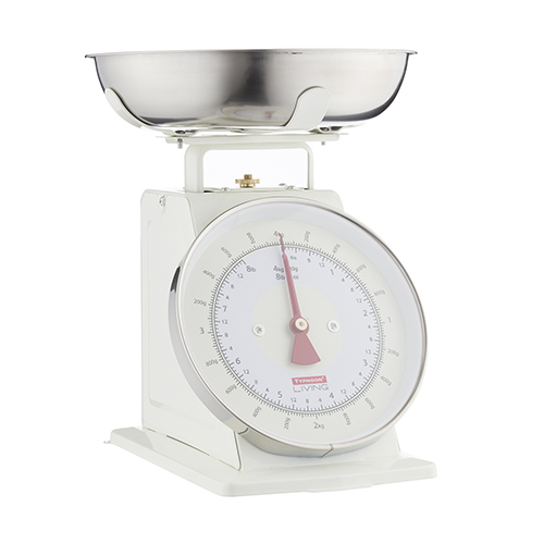 Typhoon Living Mechanical Kitchen Scales - Cream, Cream