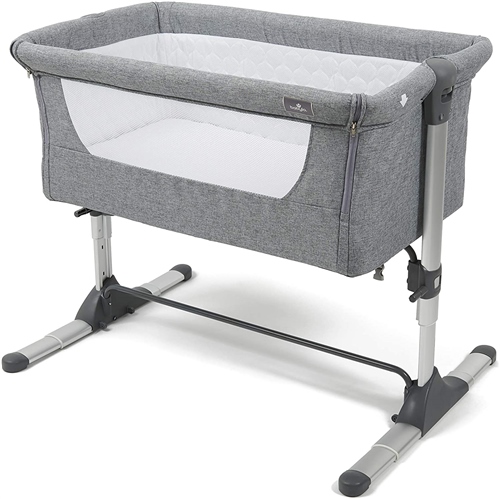 BabyLo Snuggle Cuddle Co-sleeper - Flint Grey