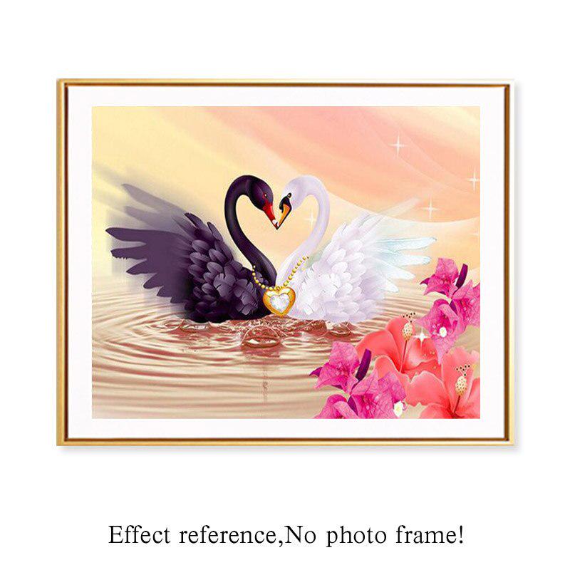 FIYO Diamond Painting Product Diamond Painting Swan Animal Bird Handmade DIY Diamond Painting Cross Embroidery Artist Painting 20X30CM