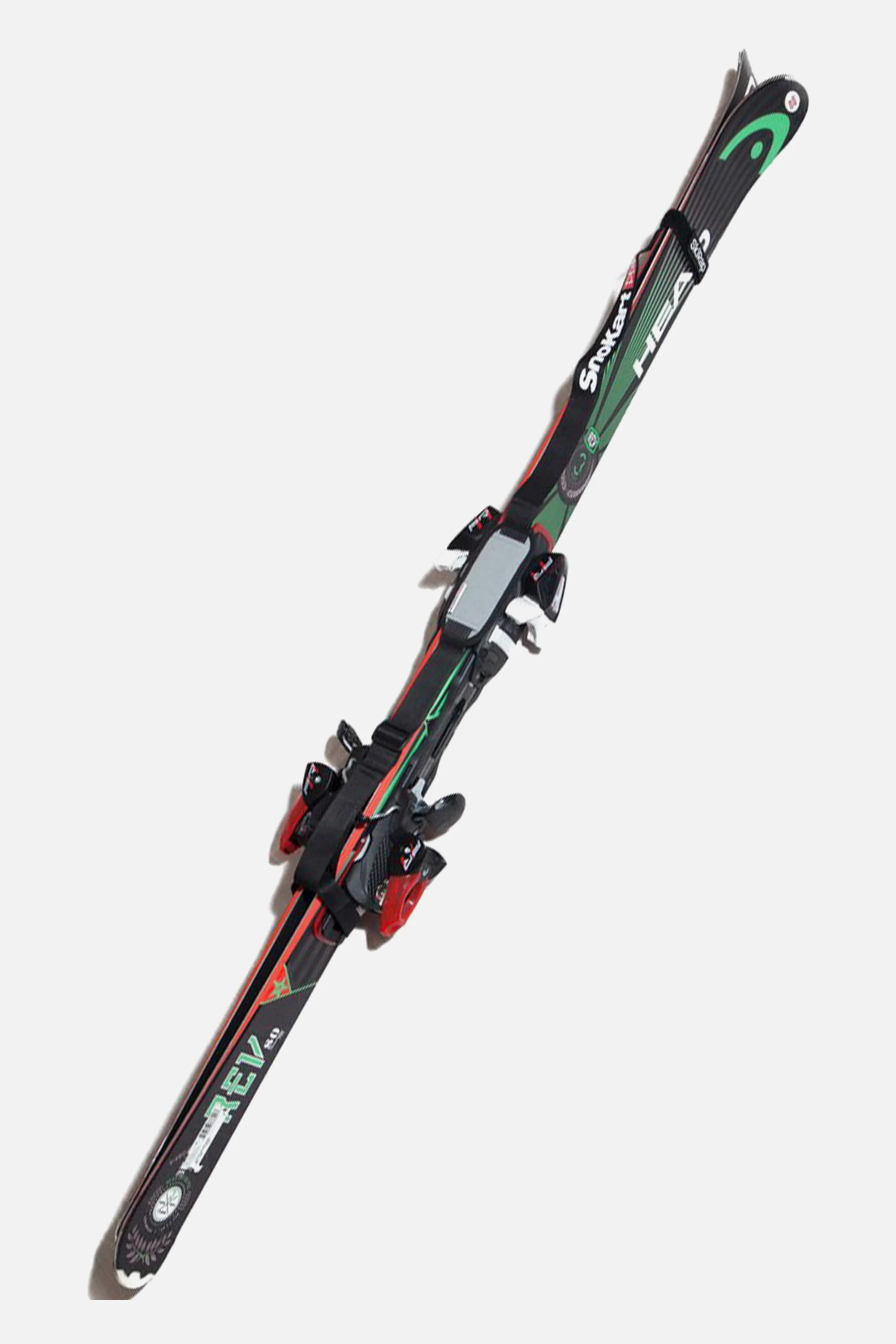 Snokart Mens Ski Rap Black | One size fits all