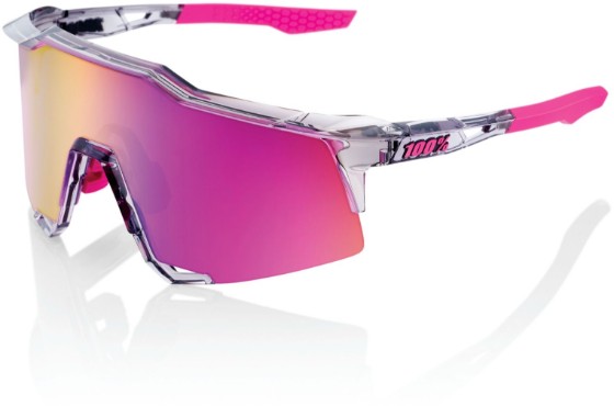 100% Sunglasses 100% Speedcraft Glasses TOKYO NIGHTS/PURPLE MIRROR  unisex