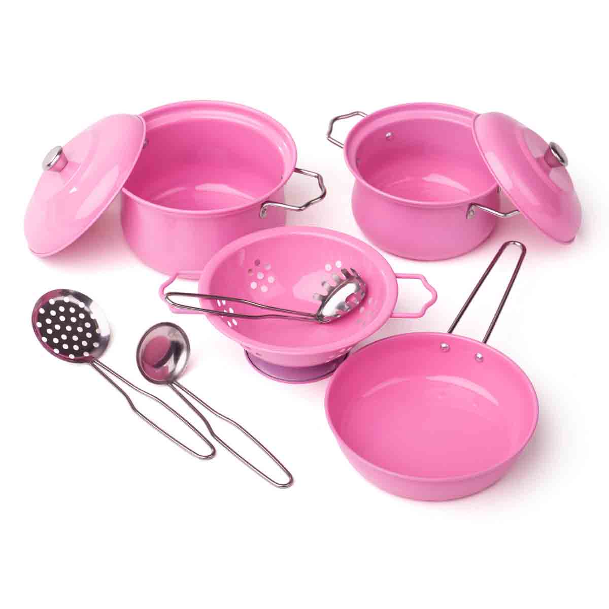 Tidlo Pink Cookware Set|pink