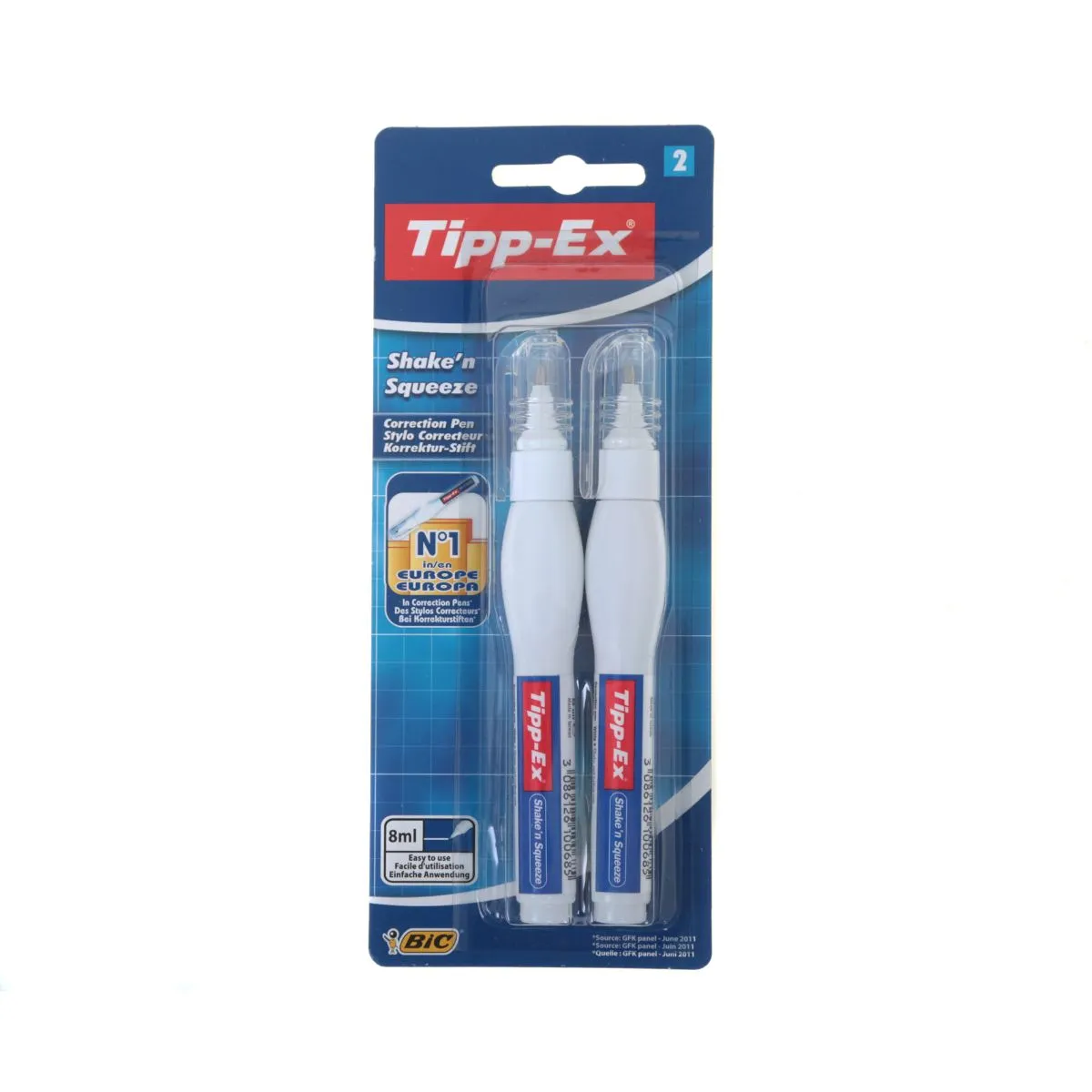 Tipp-Ex Shake n Squeeze Correction Pen Pack of 2