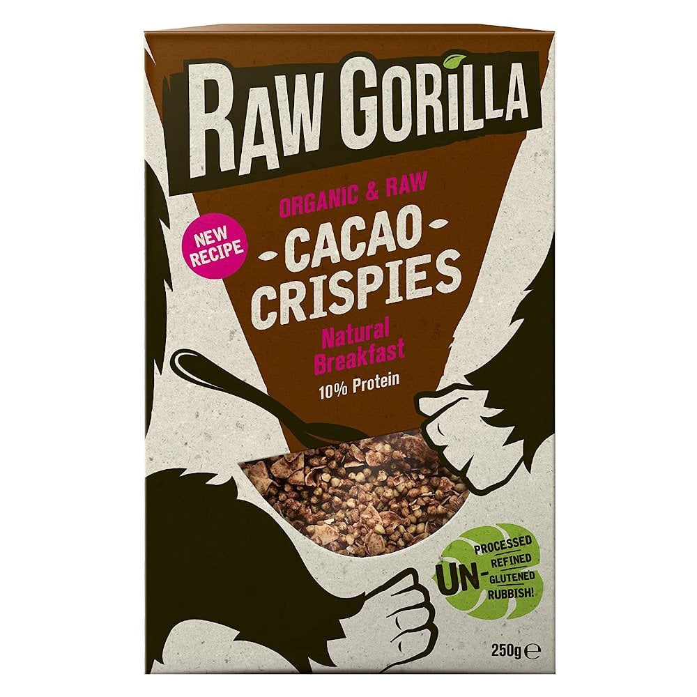 Raw Gorilla Organic Cacao Crispies 250g