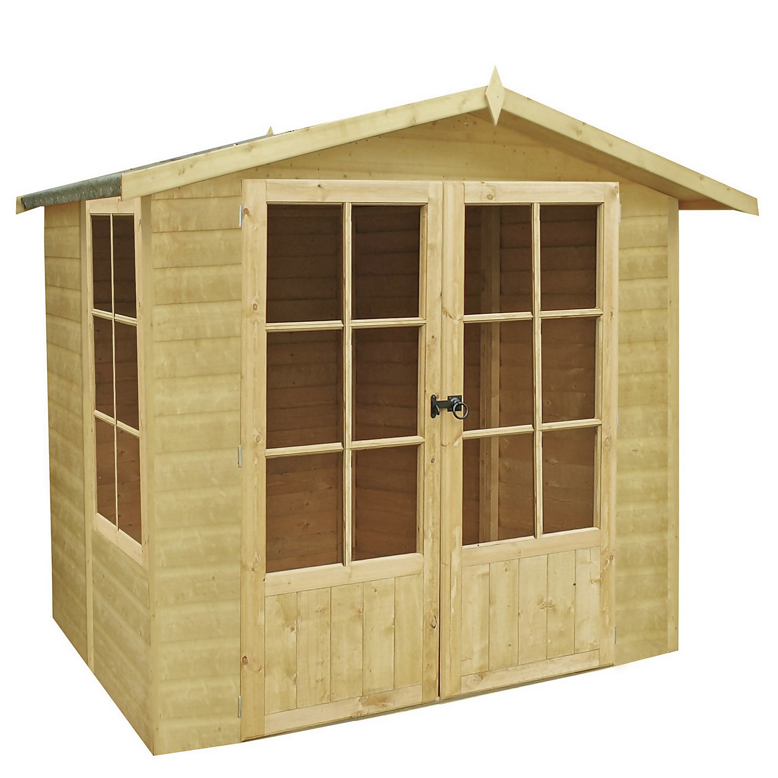 Shire Summerhouses Pressure Treated - Buckingham PT - 7 X 7