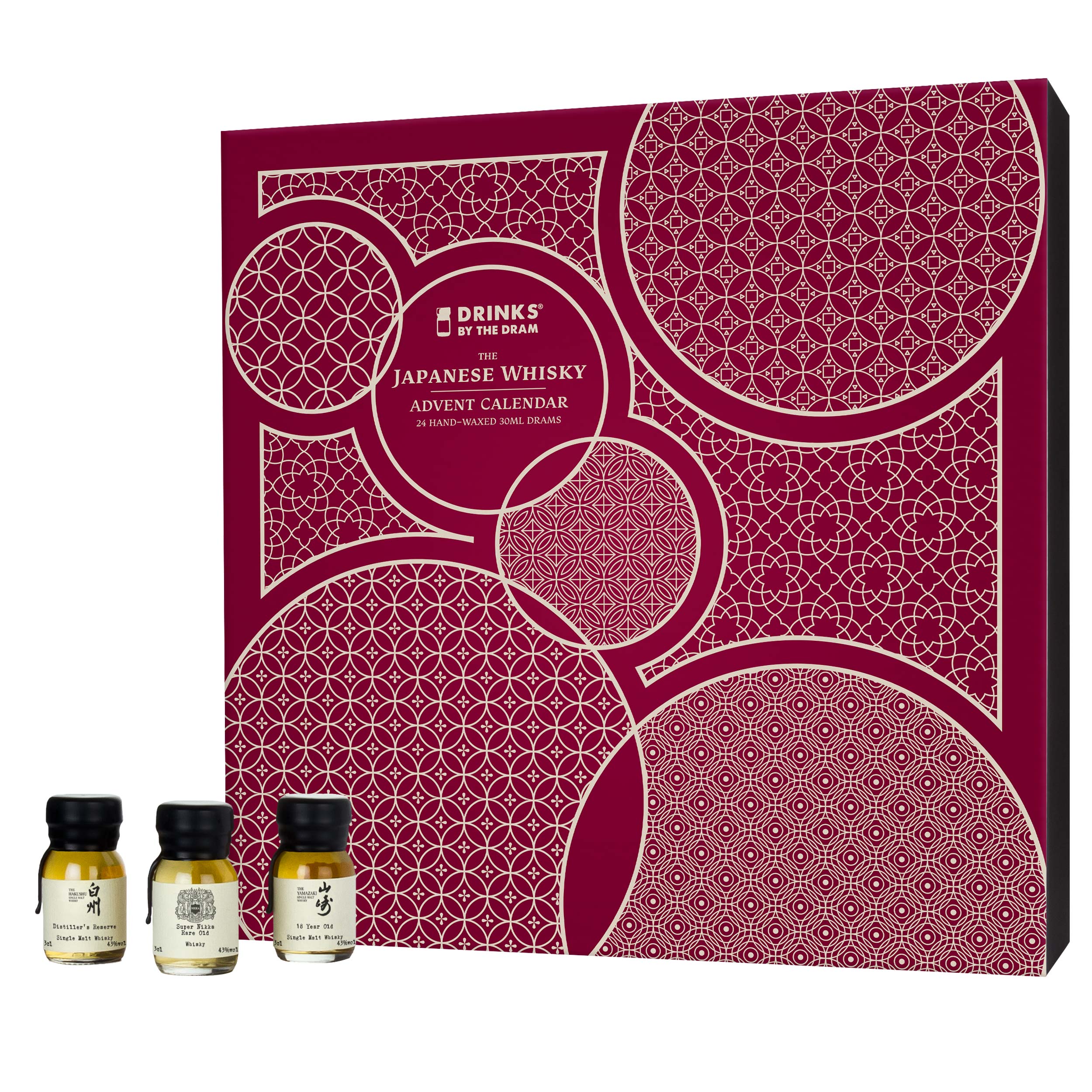 Drinks By The Dram Japanese Whisky Advent Calendar / 24x3cl