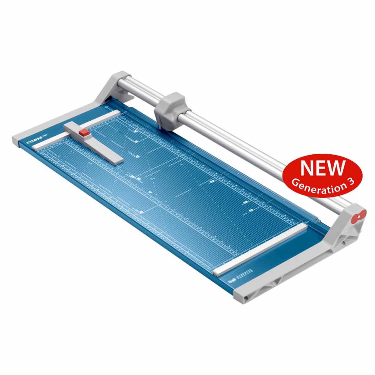 Dahle Rotary Trimmer 554 generation 3 A2 720 mm 2 mm 20 Sheets Blue
