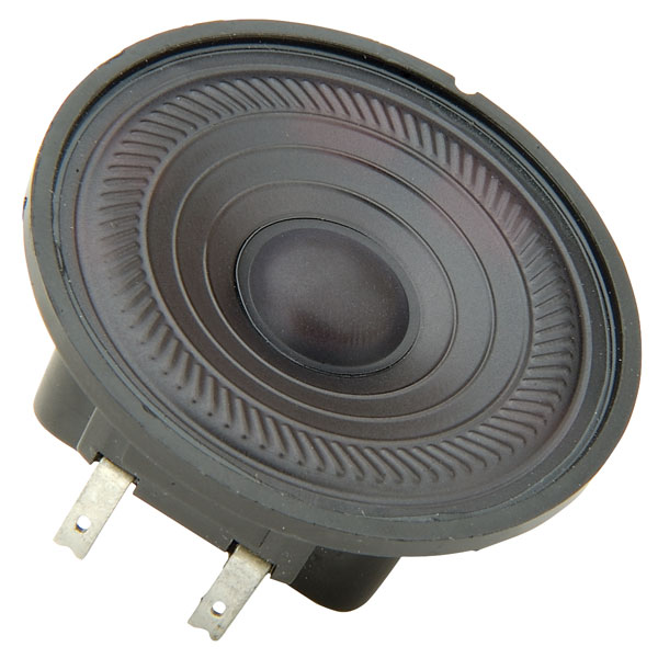 VISATON 50mm dia 2W nom Full Range Speaker Driver, 8Ω, 180 Hz → 17 kHz