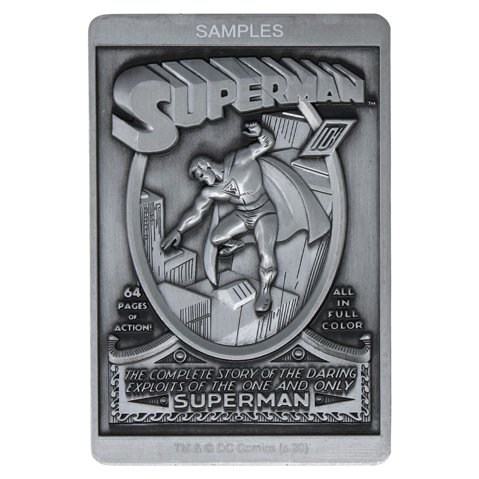Dust ! DC Comics Limited Edition Superman Ingot