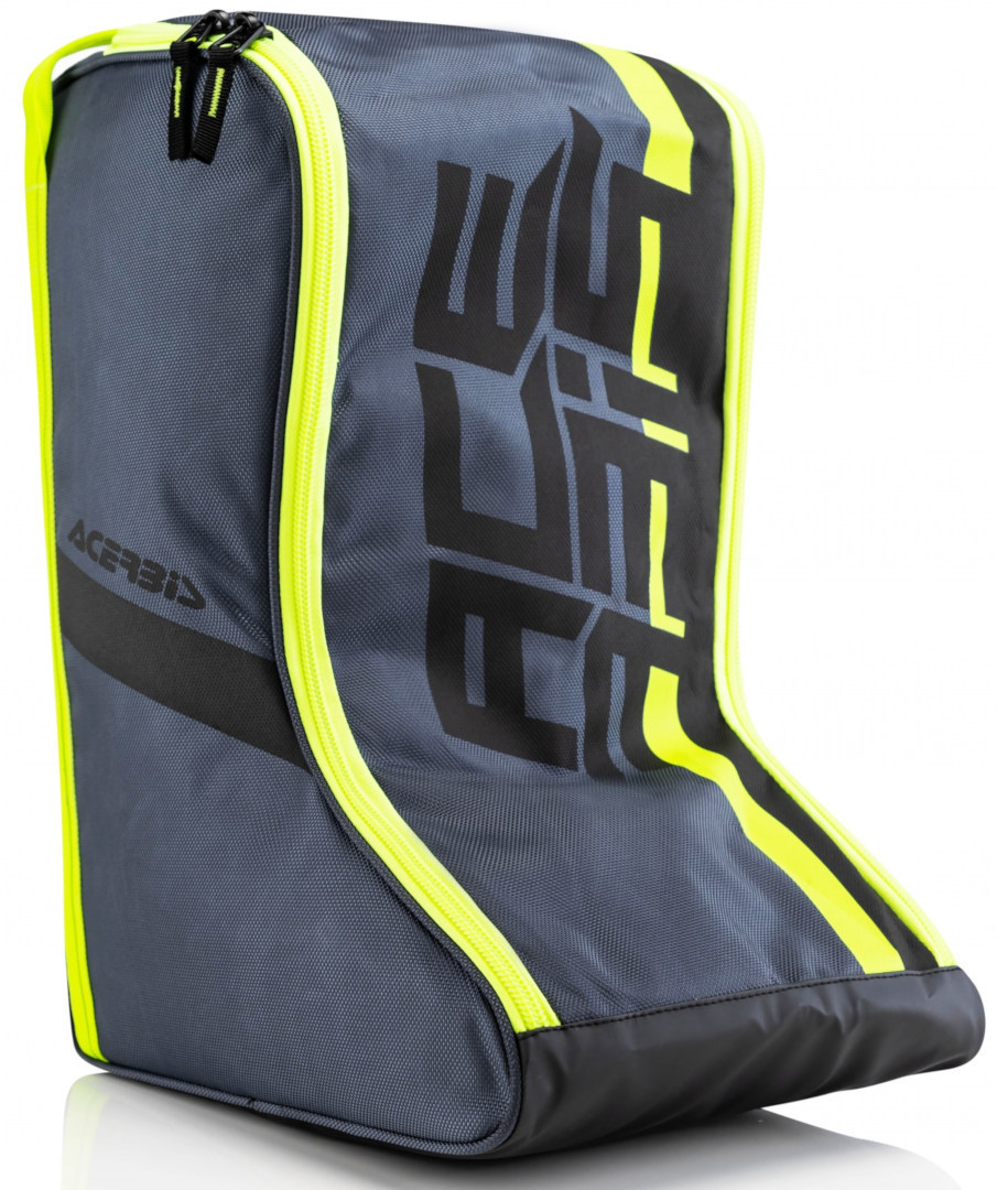 Acerbis Boots Bag, black-yellow, black-yellow, Size One Size