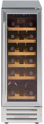 Newworld Belling Unbranded 300SSWCMK2 Built In Wine Cooler - Stainless Steel - G Rated
