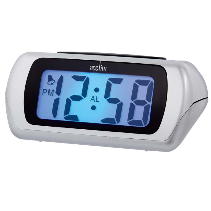 Acctim Auric Digital Alarm Clock Superbrite® Crescendo Alarm Large LCD Display