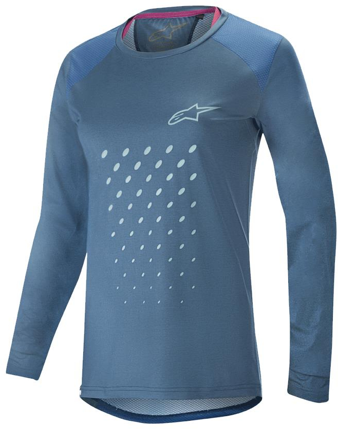 Alpinestars  Stella Alps 6.0 Maillot de vélo LS Ladies Bleu L