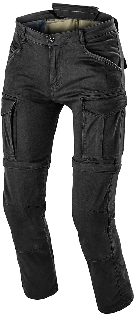 Macna Arrival Motorcycle Textile Pants, black, Size 28, black, Size 28
