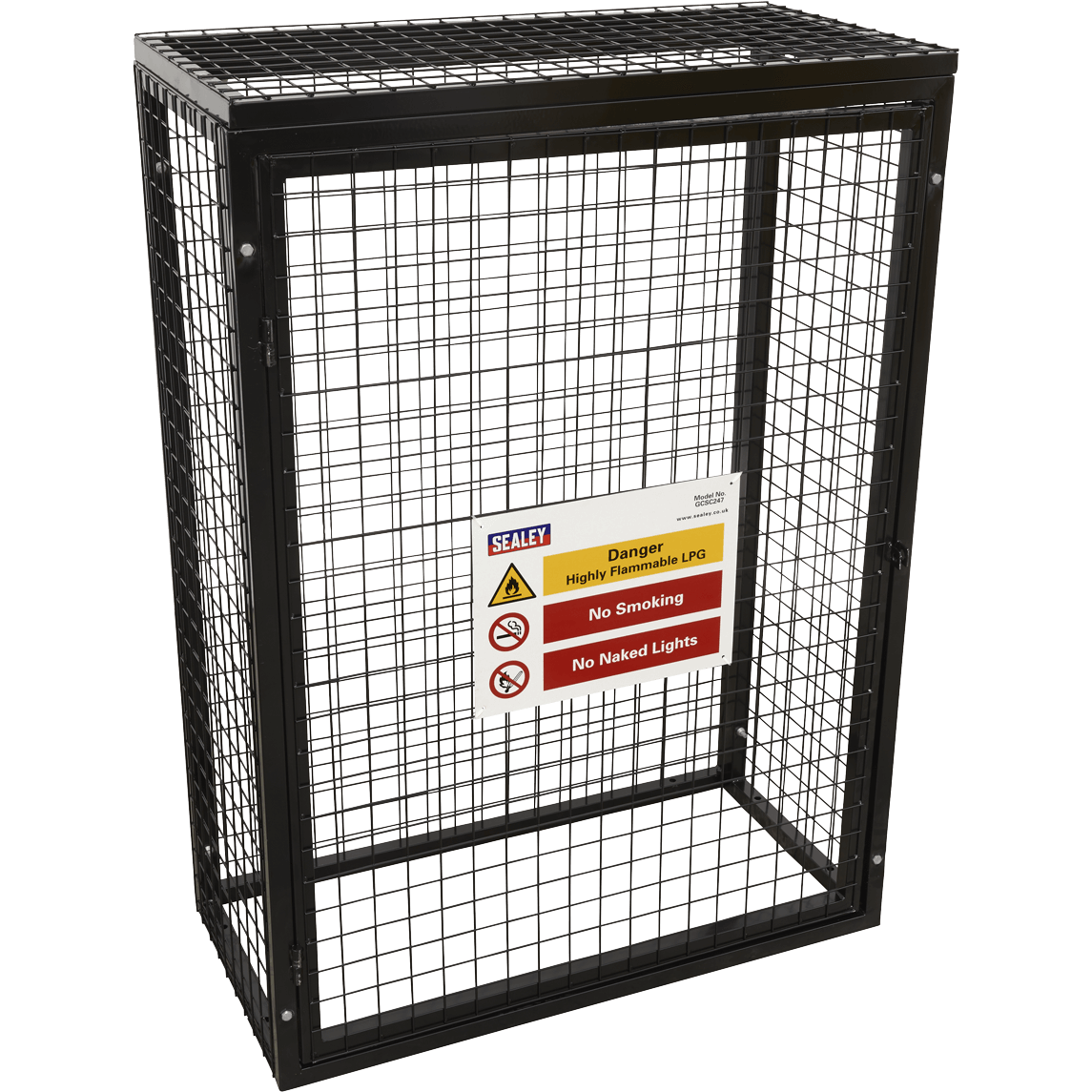 Sealey GCSC247 Safety Cage - 2 x 47kg Gas Cylinders