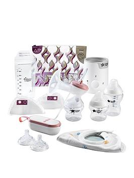 Tommee Tippee Complete Breastfeeding Kit Bundle, White