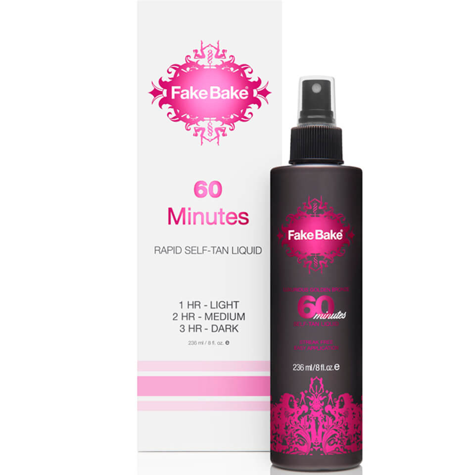 Fake Bake 60 Minutes Self Tan Liquid 236ml