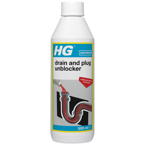 HG 139050106 Drain and Plug Unblocker 500ml