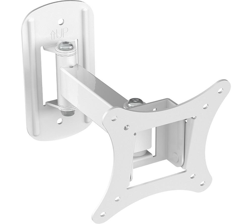 AVF MRL13W Full Motion 13-27" Monitor Bracket - White, White