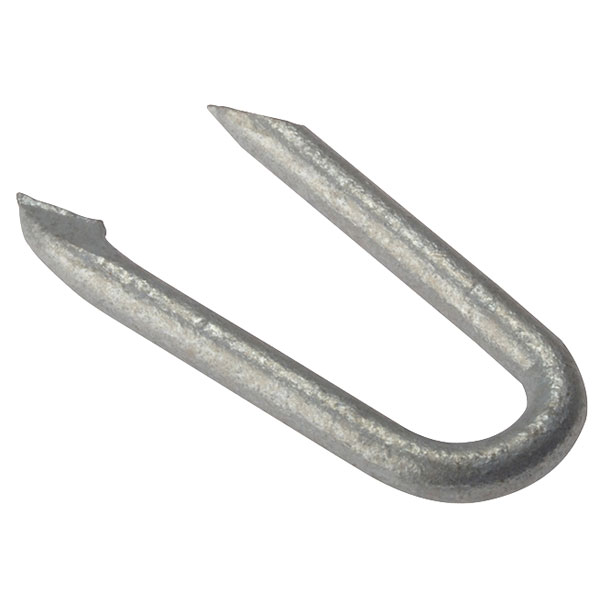 ForgeFix Netting Staple Galvanised 15mm Bag Weight 500g