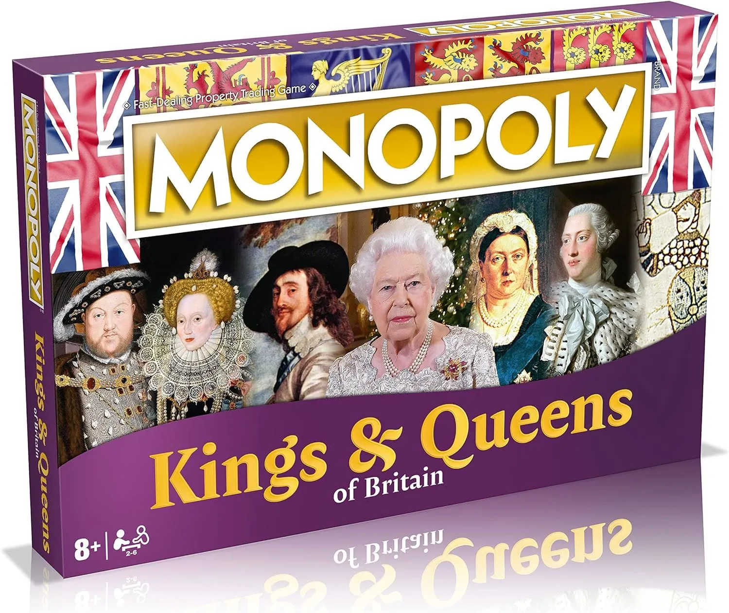 Kings and Queens Monopoly Board Game