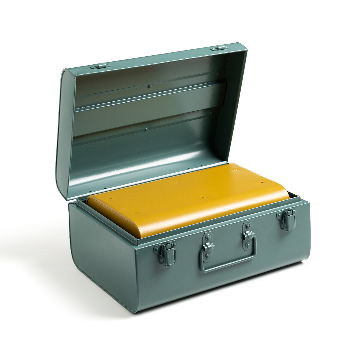 La Redoute Interieurs Set of 2 Masa Metal Trunks by La Redoute