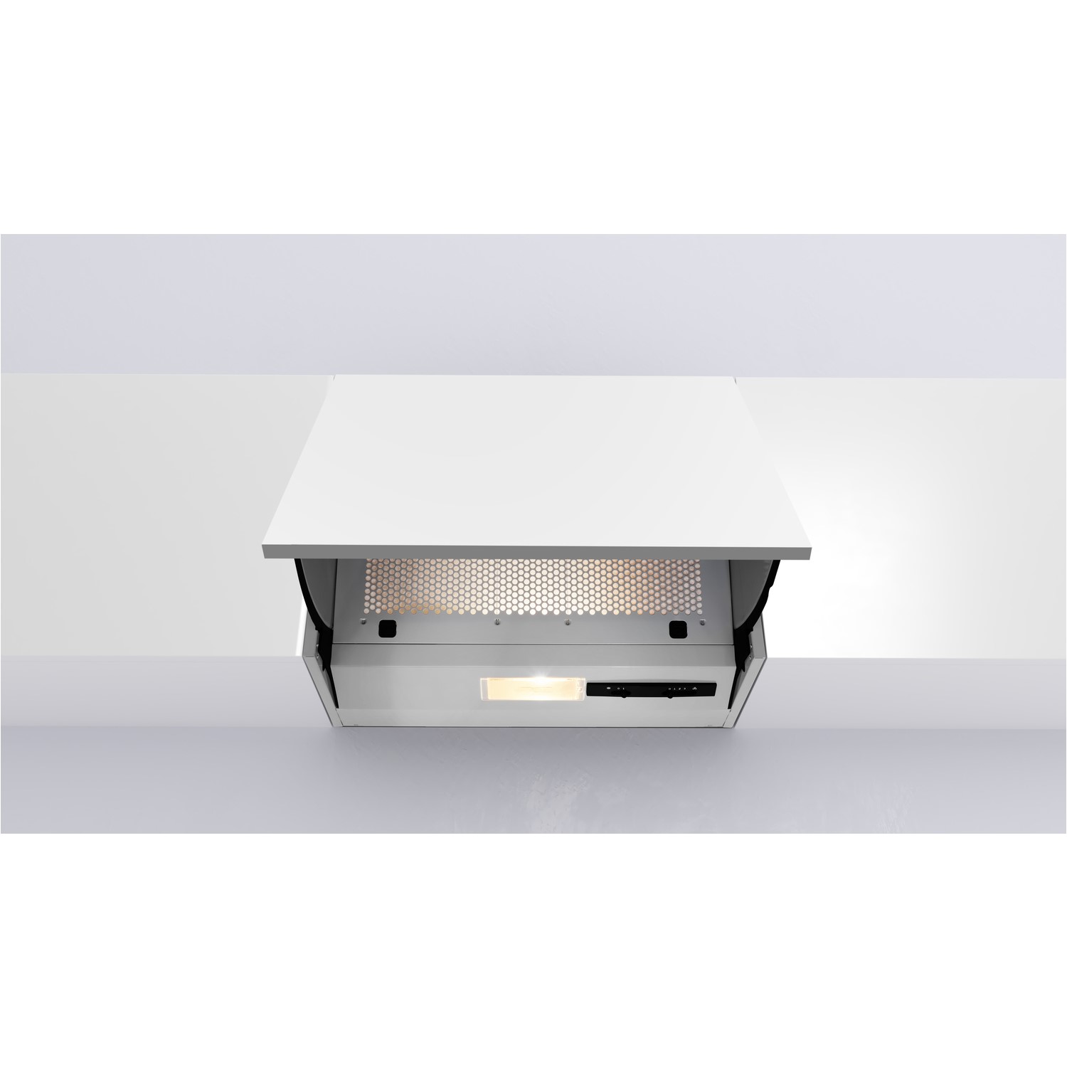 Beko HNE51210S 60 cm Integrated Cooker Hood - Silver