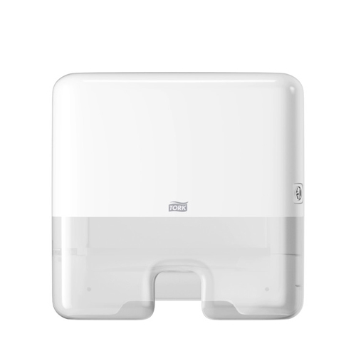 Tork H2 Xpress Mini Hand Towel Dispenser Xpress Multifold Mini Plastic Wall Mountable White 30.5 x 10.1 x 29.5 cm