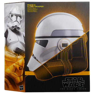 Hasbro Star Wars The Black Series Phase II Clone Trooper Premium Electronic Helmet 