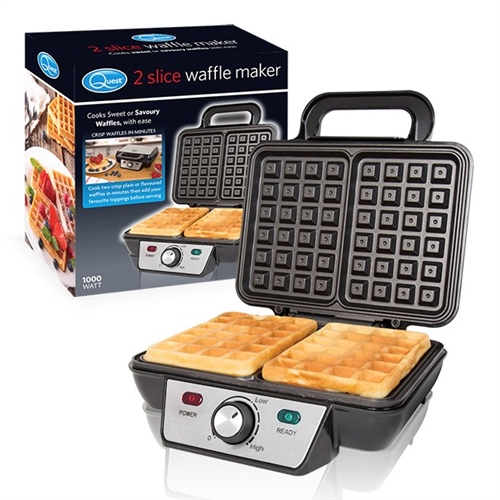 Quest 2-Slice Waffle Maker