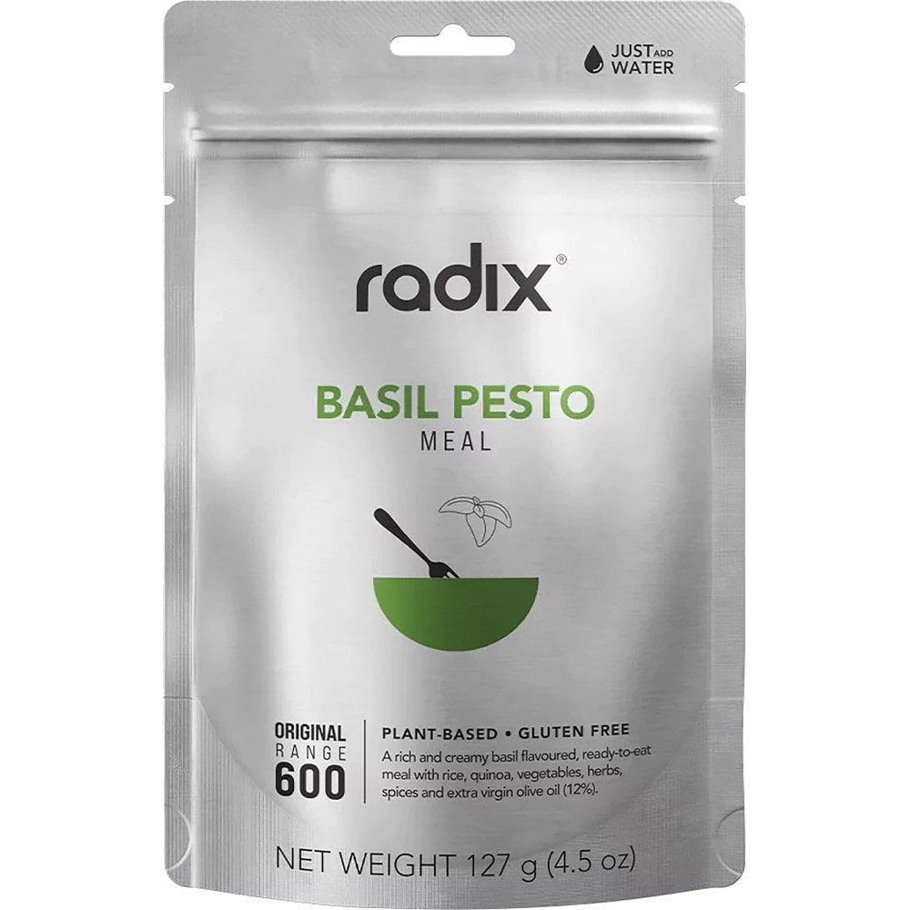 Radix Basil Pesto Meal - Original - 600kcal / Red / ONE