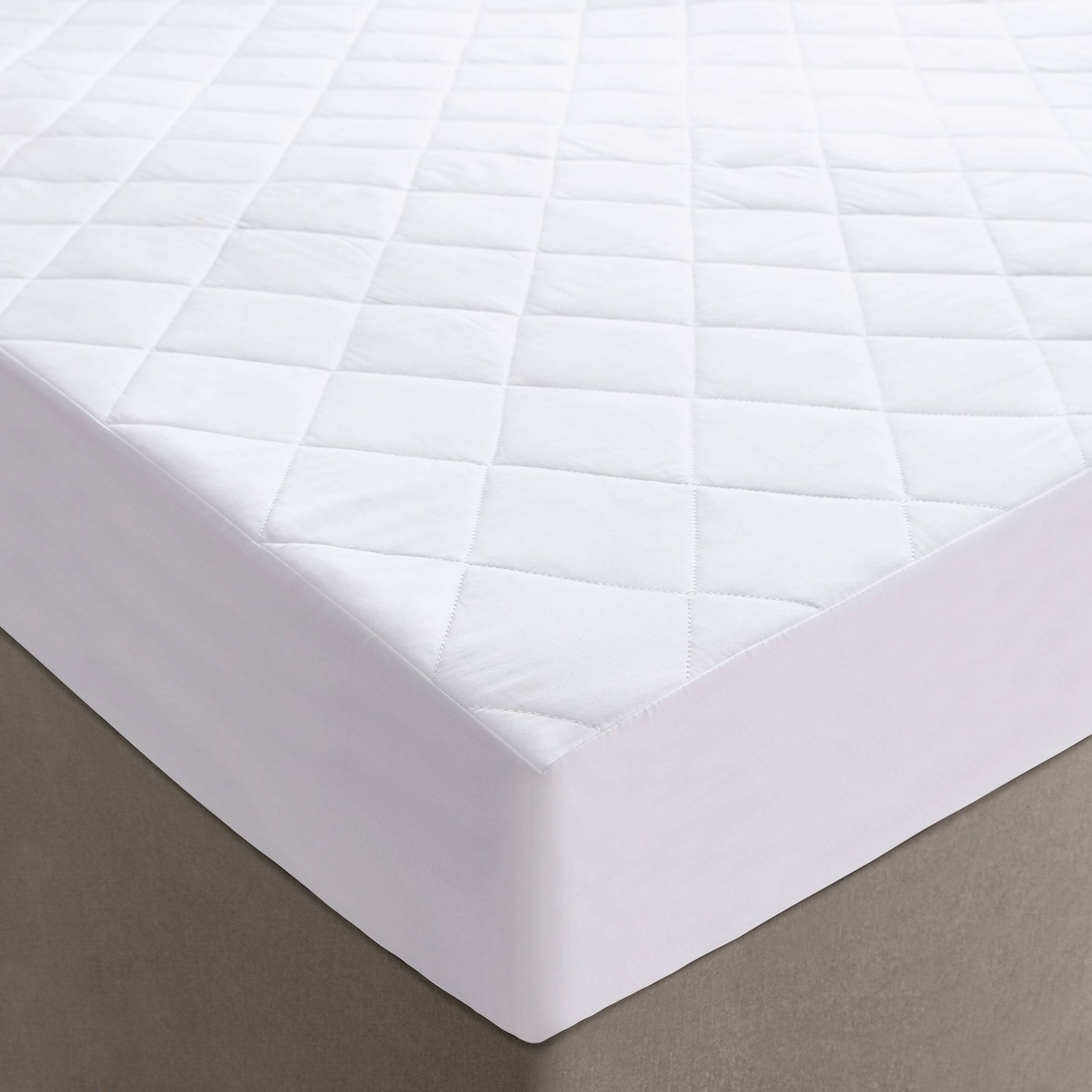 By Bedeck Quilted Mattress Protector Single