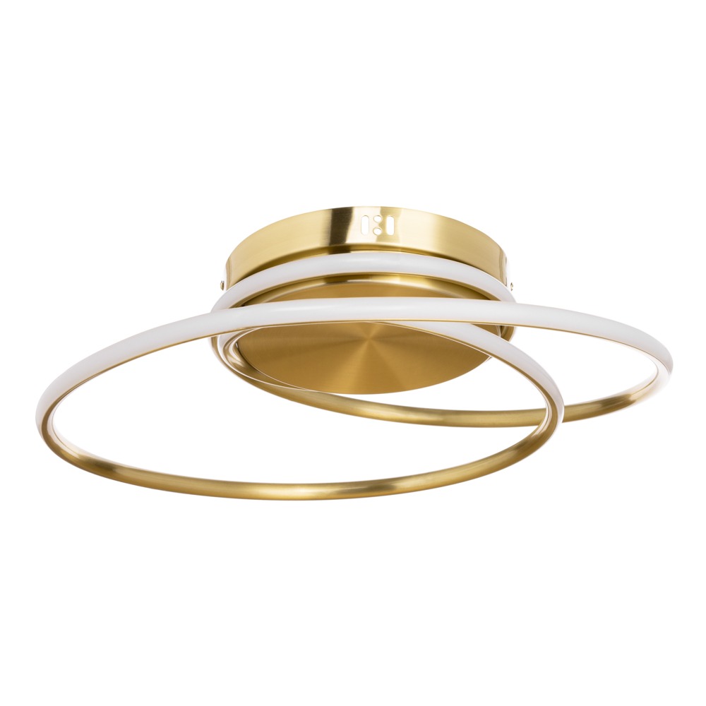 BHS Lighting Pei Flush Ceiling Light|gold