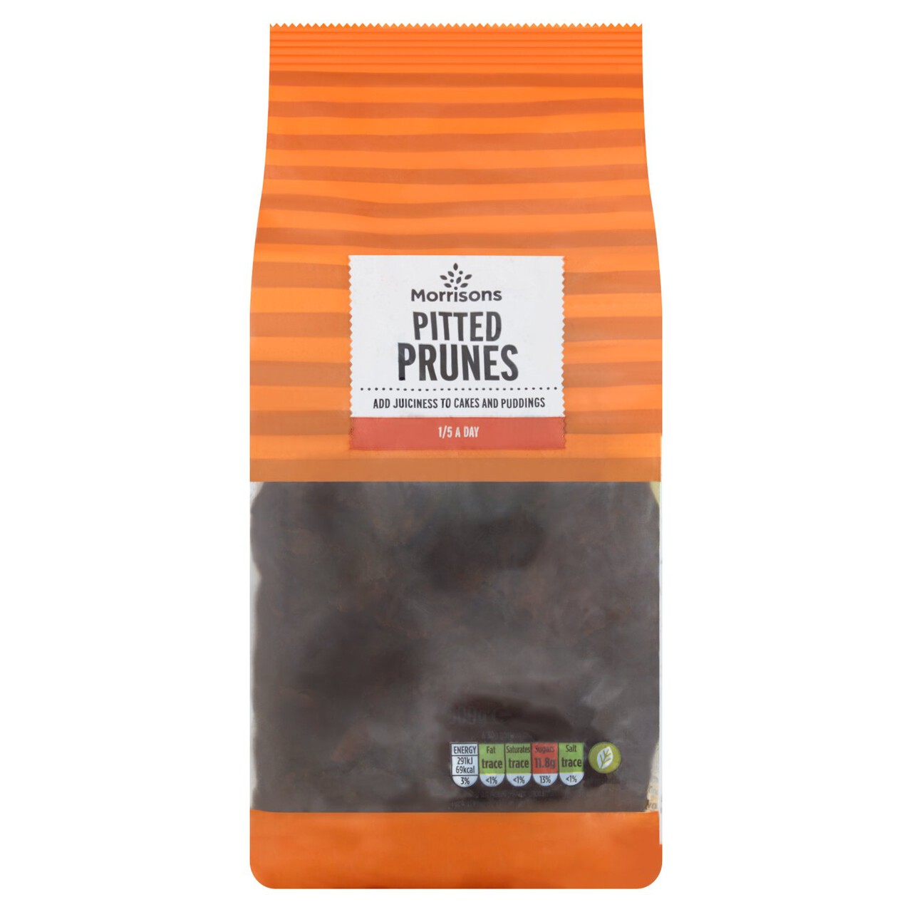 Morrisons Dried Pitted Prunes