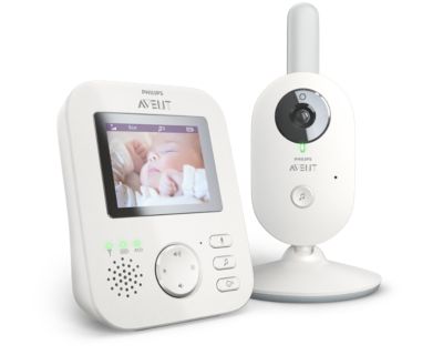 AVENT Digital Video Baby Monitor Colour Screen 2.7" 10 hr bat