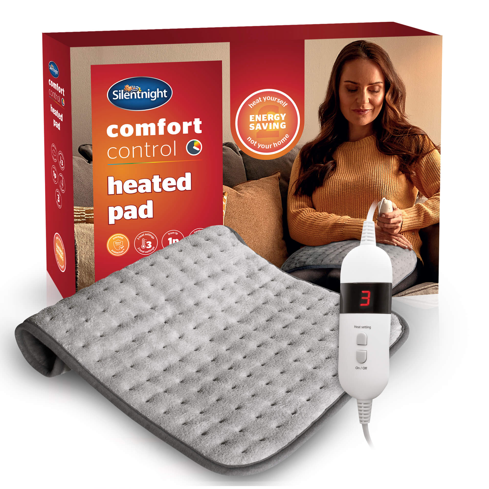 Silentnight Comfort Control Heated Pad